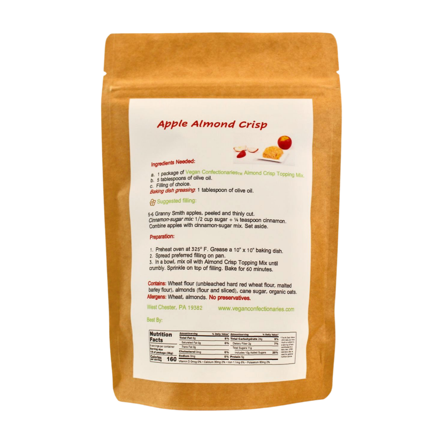 Almond Crisp Topping Mix